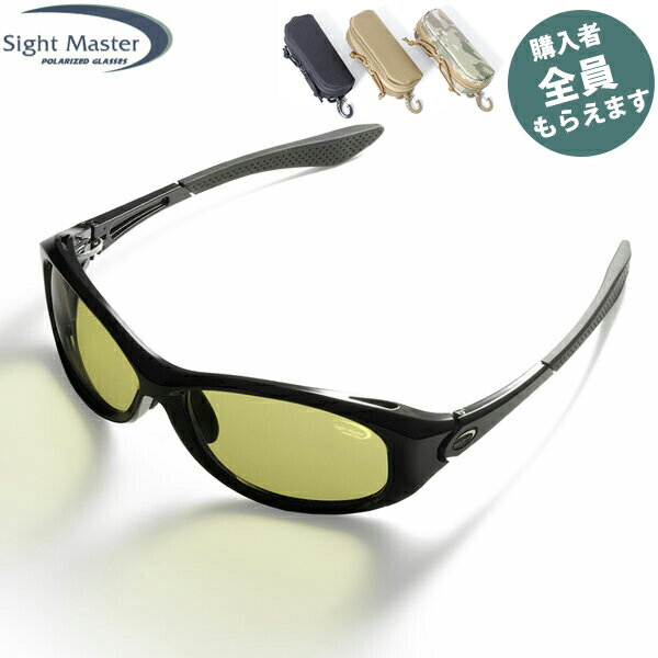 樂天商城 - サイトマスター Sight Master 偏光サングラス 【眼鏡ケースプレゼント】 ロトンドブラック イーズグリーン(SWRレンズ)　8カーブ PRSIG7751291511