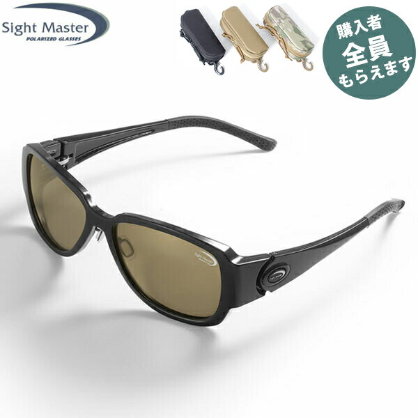 樂天商城 - サイトマスター Sight Master 偏光サングラス 【眼鏡ケースプレゼント】 ラクリマブラック ディープブラウン(SWRレンズ) 6カーブ PRSIG7751321512