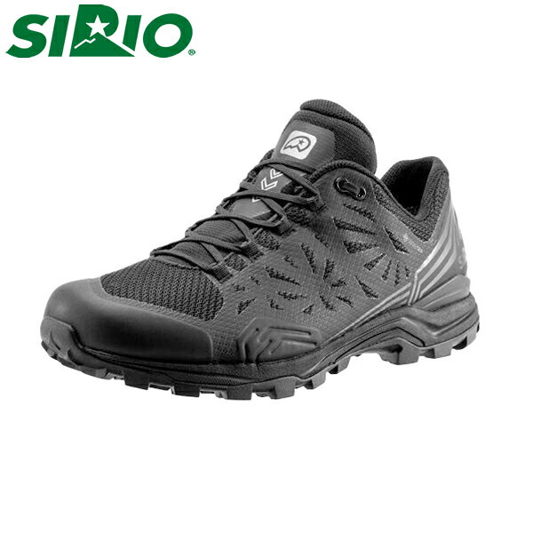 SIRIO P.F.13-1 ブラック ユニセックス ローカット ブーツ シューズ 登山靴 日本人専用 シリオ SIRPF13-1BLACK