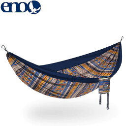 イーノ ENO ハンモック 1人用 2人用 DoubleNest Hammock Prints Tundra/Navy DNP310 キャンプ ピクニック アウトドア ENO0811201019773