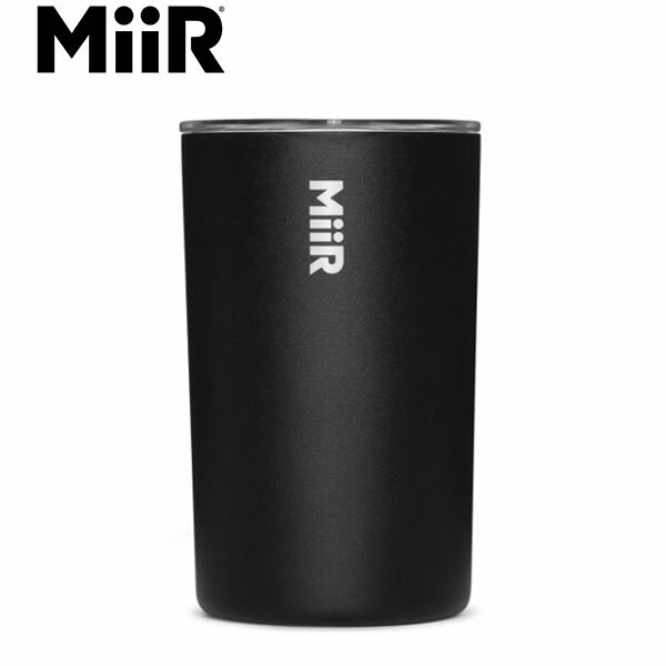 ミアー MiiR タンブラー 蓋 ウィスキー マグカップ ロック カップ コップ ダブルウォール High Ball Black 14oz/413ml HB1SV14002 MII0840150800248 国内正規品