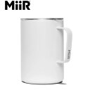 ミアー MiiR タンブラー 蓋 マグカップ コップ 保温 保冷 ダブルウォール Camp Cup White 16oz/473ml CCU1SV16001 M...