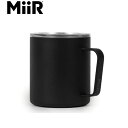 ミアー MiiR タンブラー 蓋 マグカップ コップ 保温 保冷 ダブルウォール Camp Cup Black 12oz/354ml CCUSL1SV12002 MII0840150800507 国内正規品(3)