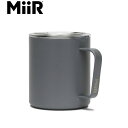 ミアー MiiR タンブラー 蓋 マグカップ コップ 保温 保冷 ダブルウォール Camp Cup Basal 12oz/354ml CCUSL1SV12202...