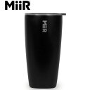 ミアー MiiR タンブラー 蓋 マグカップ コップ 保温 保冷 ダブルウォール Tumbler Black 16oz/473ml TUSL1SV16002 M...