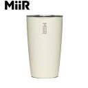 ミアー MiiR タンブラー 蓋 マグカップ コップ 保温 保冷 ダブルウォール Tumbler Sandstone White 12oz/354ml TUSL...