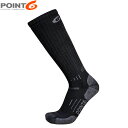 POINT6 ポイント6 メンズ レディース 靴下 ハイソックス メリノウール Tactical Arctic Heavy Cushion OTC Black ...