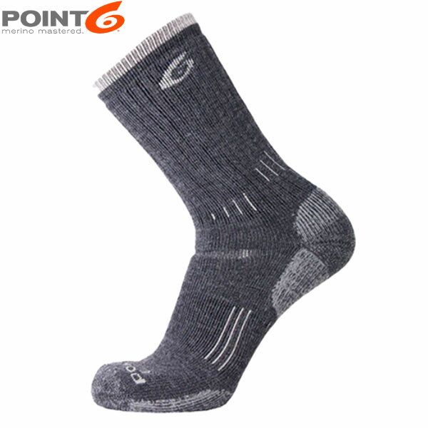 POINT6 ݥ6  ǥ  å Υ Hiking Essential Medium Crew Gra...