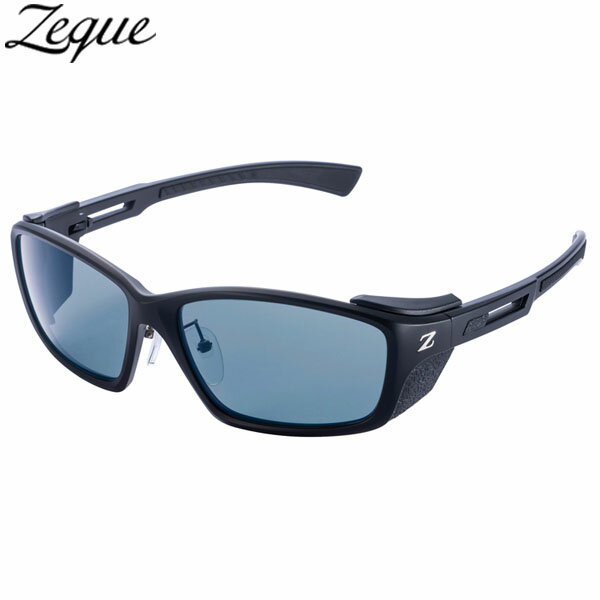 ゼクー Zeque 偏光サングラス フーバー F-2130 マットブラック(MASTER BLUE) 6カーブ ジールオプティクス ZEAL OPTICS GLE4580274176640