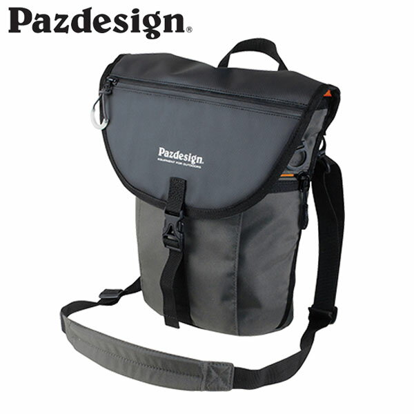パズデザイン Pazdesign PAC-343 バケットショルダー ガンメタ ショルダーバッグ 釣り アウトドア PAZPAC343GMT