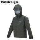 パズデザイン Pazdesign PBR-046 ブレスシェード3レイヤーレインジャケットII ガンメタル 透湿防水 釣り アウトドア PAZPBR046GMT