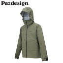 パズデザイン Pazdesign PBR-046 ブレスシェード3レイヤーレインジャケットII オリーブ 透湿防水 釣り アウトドア PAZPBR046OLV