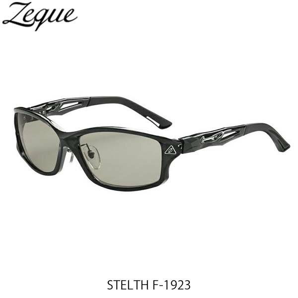 タレックス サングラス レディース ゼクー Zeque ZEAL OPTICS 偏光サングラス F-1923 STELTH CLEAR BLACK LITE SPORTS ステルス GLE4580274168775