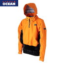 リトルオーシャン パドリングジャケット KF パドリングジャケット マンゴー OJ-05 透湿防水 LITTLE OCEAN フィッシング用品 フィッシングギア...