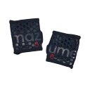 マズメ MZAS-786 ノットサポートグローブ ブラック 釣りアクセサリー mazume オレンジブルー MZM4571190547072