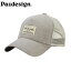 パズデザイン Pazdesign 帽子 キャップ Pazdesignメッシュキャップスクエア ベージュ PHC-082 釣り フ..