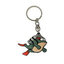 ストリームトレイル STデイブキーチェーン キーホルダー StreamTrail STDaveKeychain DivingRed STR4542870024916