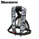 BLUESTORM ブルーストーム 膨脹式ライフジャケット BSJ-2220RSE Camo 国土交通省型式承認品 Type A 高階救命器具 BLUBSJ2220RSECAMO