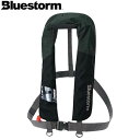 ブルーストーム BLUESTORM 膨脹式ライフジャケット Reティバノ ラヴァブラック BSJ-2630RSE 小型船舶用救命胴衣 TypeA 高階救命器具 ...
