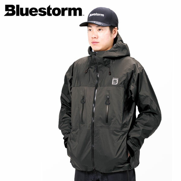 BLUESTORM ブルーストーム フィッシングウェア レインジャケット ポンティアス パーカ ラヴァブラック ..