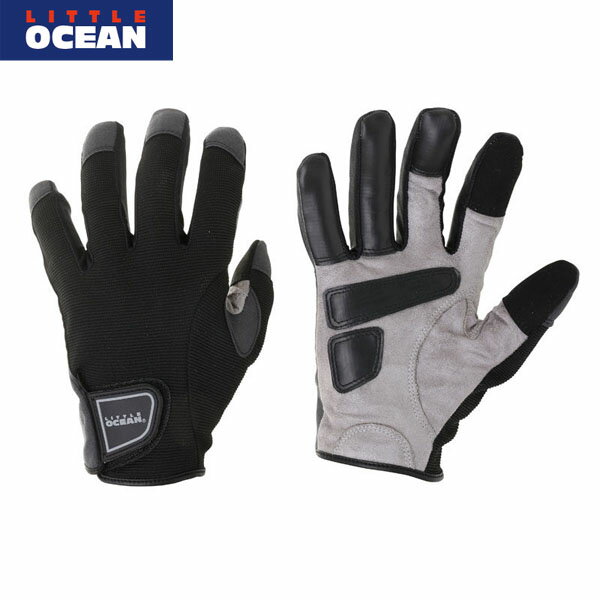 リトルオーシャン LITTLE OCEAN OA-36 UG ジギンググローブ ブラック U G JIGGING GLOVES LTPOA36BK