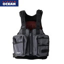 gI[V LITTLE OCEAN PF-07 I[V FG xXg OC OCEAN FLOATING GAME VEST LTPPF07GRY