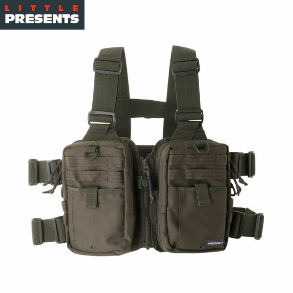 ȥץ쥼 LITTLE PRESENTS V-23 ȥåץ٥ ͥ ꡼ STRAP VEST NEO LTPV23OL