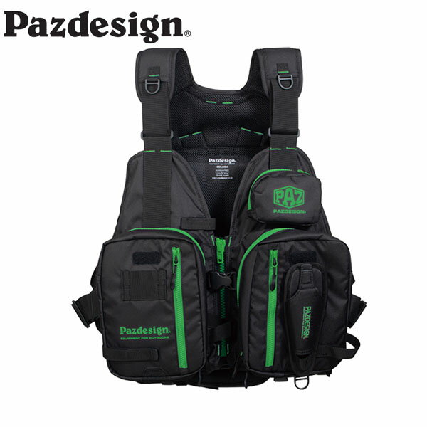ѥǥ Pazdesign SLV-035 PSL饦ɥ٥ ֥å꡼ PSL All ROUND VEST PAZ...