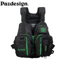 ѥǥ Pazdesign SLV-035 PSL饦ɥ٥ ֥å꡼ PSL All ROUND VEST PAZSLV035BGR