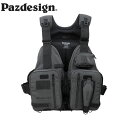 pYfUC Pazdesign SLV-035 PSLI[EhxXg K^ PSL All ROUND VEST PAZSLV035GMT