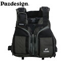 パズデザイン Pazdesign ZFV-029 FTGストリームベストII ガンメタ FTG STREAM VEST II PAZZFV029GMT