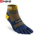 injinji インジンジ トレイルミッドウェイトミニクルー ムーンリット(MLT) 5本指ソックス 靴下 アウトドア トレイルランニング 213130 INJ...