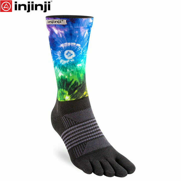 インジンジ injinji レディース Wsコートニークルー ハードロック(HRK) 5本指ソックス 靴下 アウトドア Z-INJ213571HRK