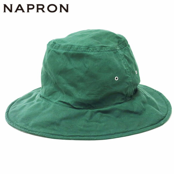 ʥץ NAPRON ˹ ϥå  ǥ GARDENER HAT GREEN Z-NPHT0425SGR