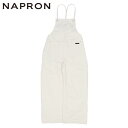 ナプロン NAPRON サロペットパンツ メンズ レディース SALOPETTE APRON II IVORY Z-NPPT32IV15