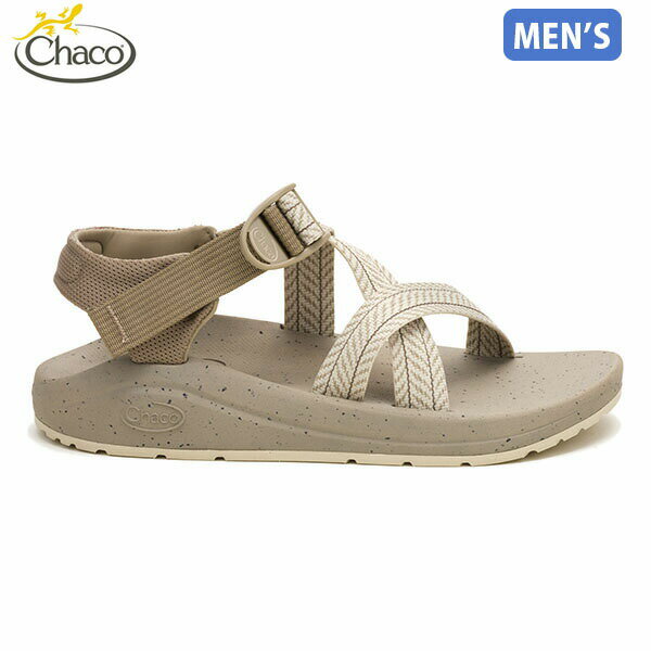 チャコ Chaco メンズ サンダル Ms クッシュZ フロンドダーク バニラ 軽量 スポーツサンダル ストラップサンダル アウトドア CHA12366183843