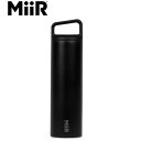 ミアー MiiR 水筒 マグボトル 保温 保冷 ダブルウォール Wide Mouth Black 20oz/591ml WMB1SV20002 MII0840150800033 国内正規品