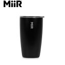 ミアー MiiR タンブラー 蓋 マグカップ コップ 保温 保冷 ダブルウォール Tumbler Black 8oz/236ml TUSL1SV08002 MI...
