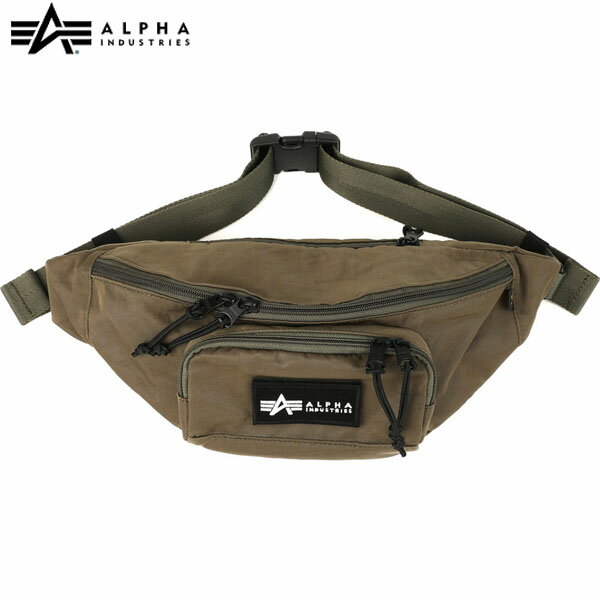 アルファインダストリーズ バッグ メンズ アルファインダストリーズ ALPHA INDUSTRIES TZ1092 WAIST BAG オリーブ ウエストバッグ ボディバッグ レディース メンズ 旅行 ALP6625256