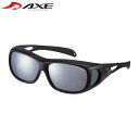 AXE アックス ユニセックス メンズ レディース 偏光サングラス オーバーグラス マットブラック SG612P マルチスポーツ UVカット AXESG612PMBK