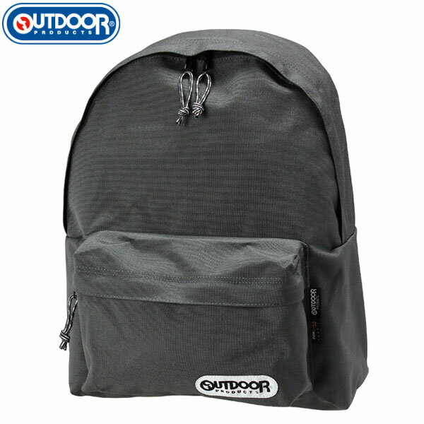 OUTDOOR - アウトドアプロダクツ OUTDOORPRODUCTS OD 452U スタンダードデイパック グレー リュック ユニセックス レディース メンズ キッズ 旅行 通学 OUT6202012