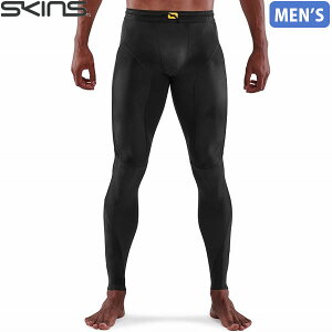 スキンズ SKINS SERIES-5 メンズ ロングタイツ ブラック コンプレッションウェア スポーツウェア トレーニングウェア SKI18171510019