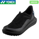 ヨネックス YONEX 男女兼用 メンズ レディース パワークッション129 ブラック モックシューズ 軽量 衝撃吸収 防水透湿 ハンズフリー 雨 全天候 YO...