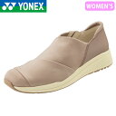ヨネックス YONEX レディース パワークッションL120 パールベージュ ウォーキングシューズ カジュアルシューズ 軽量 衝撃吸収 撥水 抗菌防臭 YONS...