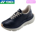 ヨネックス YONEX レディース パワークッションL128 ネイビーブルー ウォーキングシューズ スニーカー 軽量 衝撃吸収 厚底 撥水 抗菌防臭 YONSH...