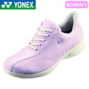 ヨネックス YONEX レディース パワークッションL130W パールピンク ウォーキングシューズ スニーカー 軽量 衝撃吸収 幅広 ハンズフリー 撥水 YON...