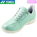 ヨネックス YONEX レディース パワークッションL130W ブルーイッシュパール ウォーキングシューズ スニーカー 軽量 衝撃吸収 幅広 ハンズフリー YO...