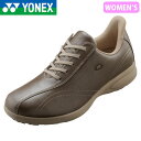 ヨネックス YONEX レディース パワークッションL130W パールカーキ ウォーキングシューズ スニーカー 軽量 衝撃吸収 幅広 ハンズフリー 撥水 YON...