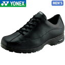 ヨネックス YONEX メンズ パワークッションM21N ブラック ウォーキングシューズ スニーカー 軽量 衝撃吸収 撥水 滑りにくい 全天候 雨 抗菌防臭 Y...