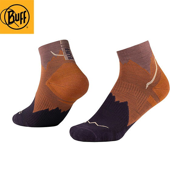 バフ Buff 靴下 ソックス MERINO LIGHTWEIGHT QUARTER SOCKS LWQ3 GINGER M 軽量 スポーツ アクティブ アウトドア アクティビティ ハイキング BUF606099
